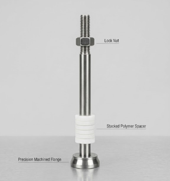 Precision Instrument Shaft Spacer Assembly