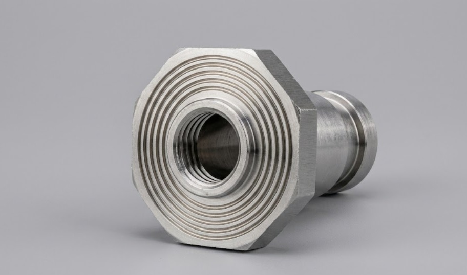 Concentric Micro-Groove Flange Adapter