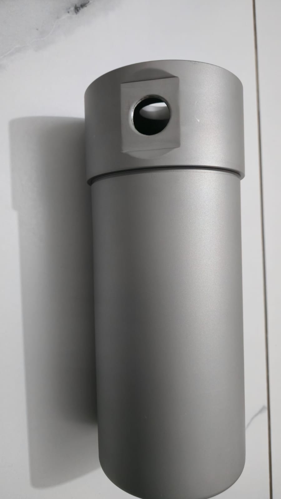 Gray Anodized Pyrometer Enclosure Sleeve