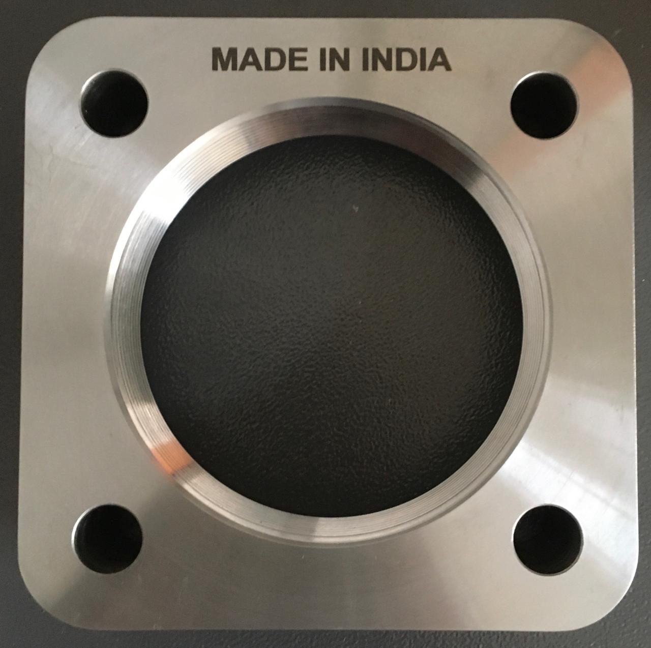 Laser-Engraved Square Flange Made in India