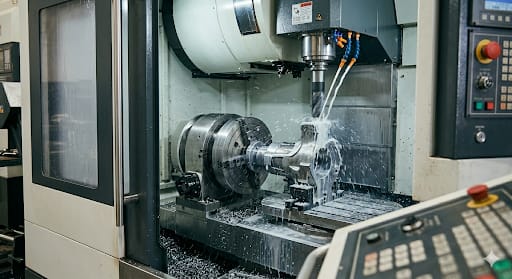 4-Axis VMC Milling Center in Operation by SIKU INDUSTRIES